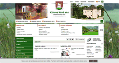 Desktop Screenshot of klatovanovaves.sk